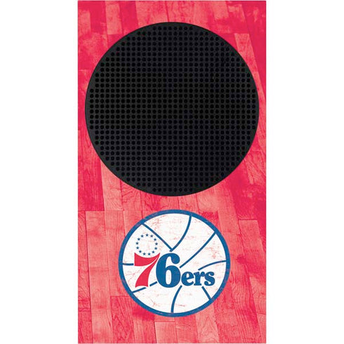 NBA Philadelphia 76ers Hardwood Classics Xbox Series S Console Skin